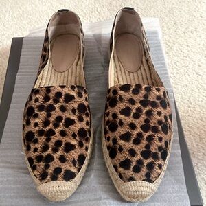 Banana Republic Leopard Print Espadrilles